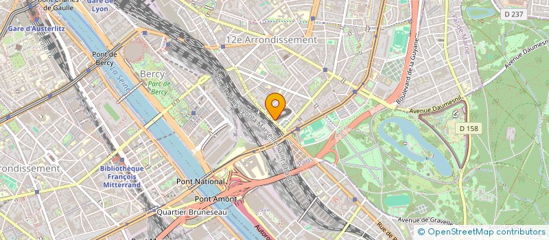 localisation de l'entreprise E INSTAL à PARIS