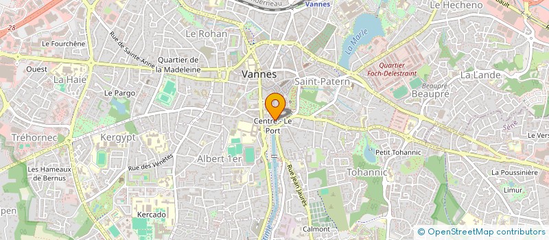 localisation de l'entreprise E & J à VANNES