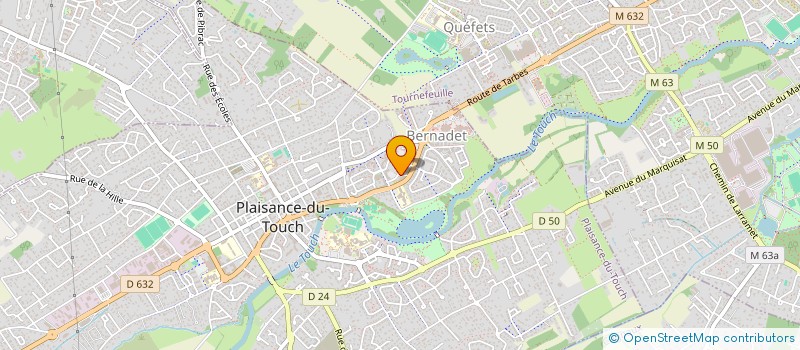 localisation de l'entreprise E&J  PLAISANCE-DU-TOUCH