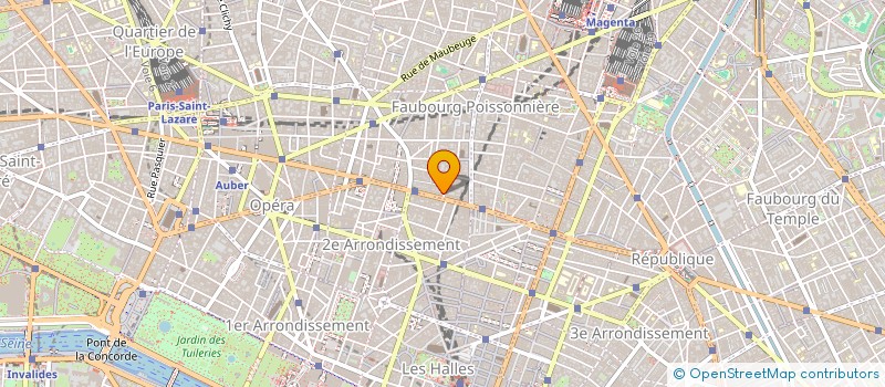 localisation de l'entreprise E & J  PARIS