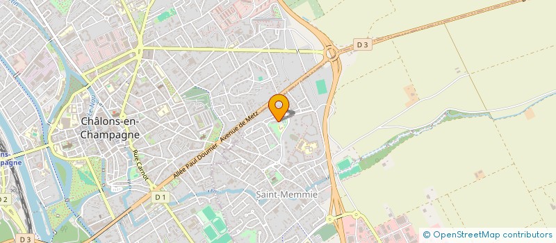 localisation de l'entreprise E.J.A IMMO  SAINT-MEMMIE