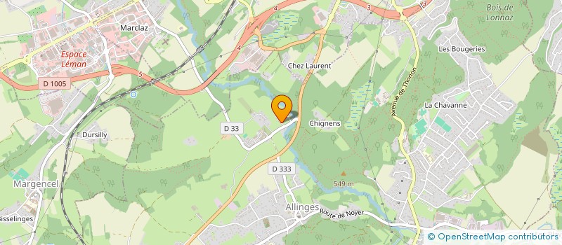 localisation de l'entreprise E.J EXPERTISE COMPTABLE  LYAUD