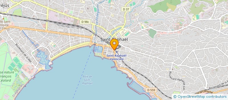 localisation de l'entreprise E&J FAMILY  SAINT-RAPHAEL