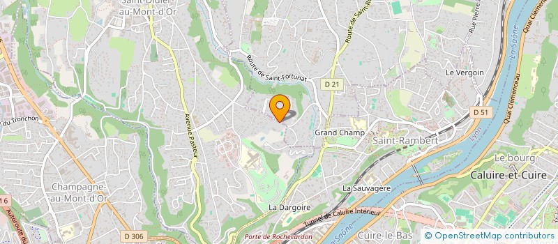 localisation de l'entreprise E.J.H  SAINT-CYR-AU-MONT-D'OR