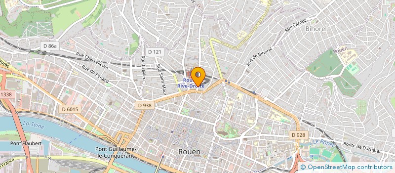 localisation de l'entreprise E.J.M.A  ROUEN