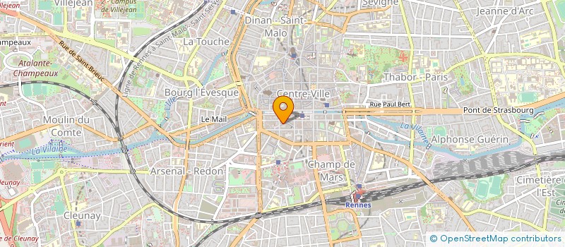 localisation de l'entreprise E K A à RENNES