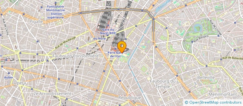 localisation de l'entreprise E.K.A.  PARIS