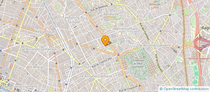 localisation de l'entreprise E.K.A  PARIS