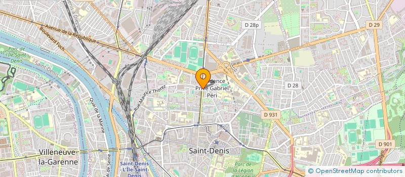 localisation de l'entreprise E.K / IT-GRC CONSULTING à SAINT-DENIS
