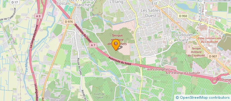 localisation de l'entreprise E.K.O.  ORANGE