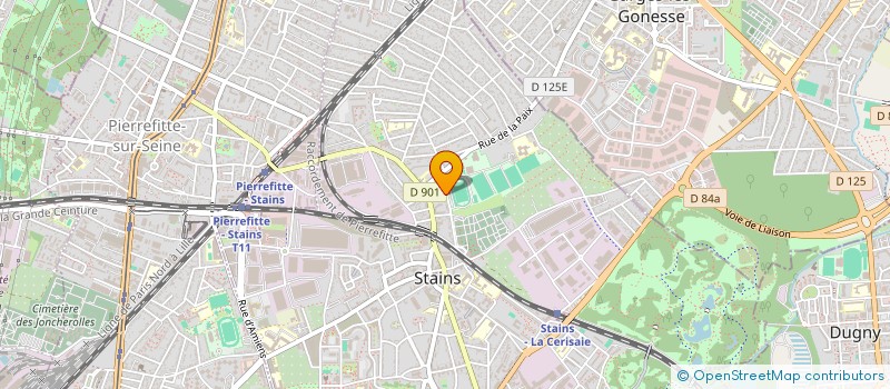 localisation de l'entreprise E-KCOMMERCE  STAINS