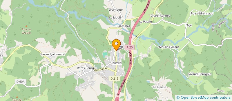 localisation de l'entreprise E-KEO CONSULTING à RAZES