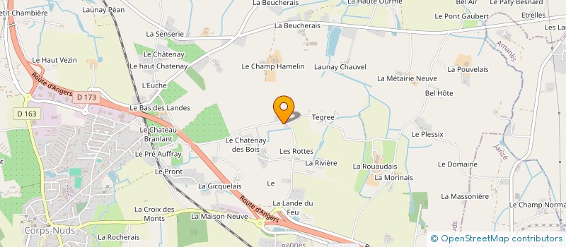 localisation de l'entreprise E-KEVELER  CORPS-NUDS