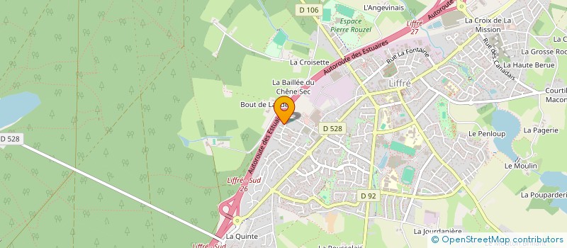 localisation de l'entreprise E-KIP à LIFFRE
