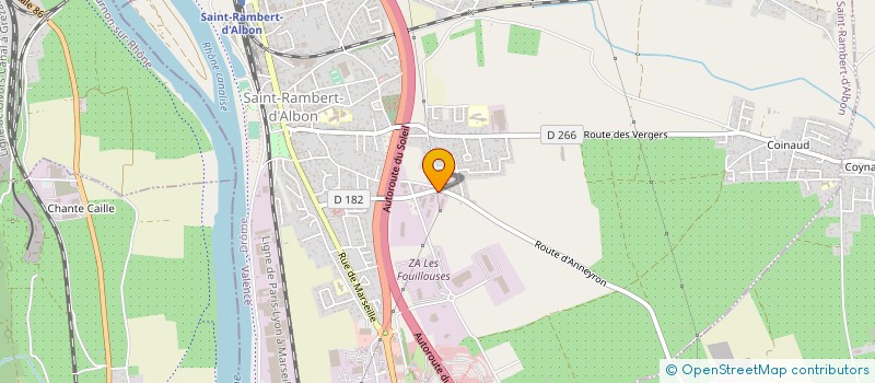 localisation de l'entreprise E. KOC  SAINT-RAMBERT-D'ALBON