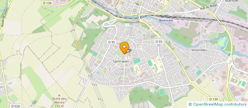 localisation de l'entreprise E-KOLO  BEAUVAIS