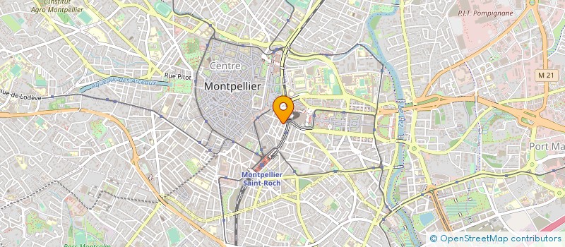 localisation de l'entreprise E.L à MONTPELLIER