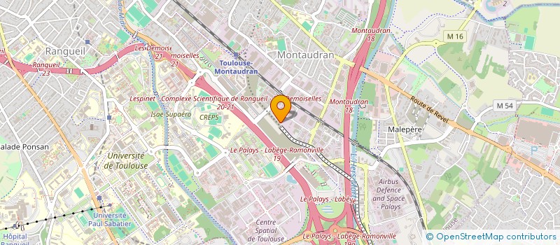 localisation de l'entreprise E&L ASSOCIATES  TOULOUSE