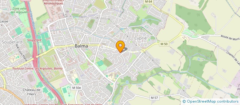 localisation de l'entreprise E L B 31 à BALMA