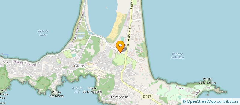 localisation de l'entreprise E L C à HYERES