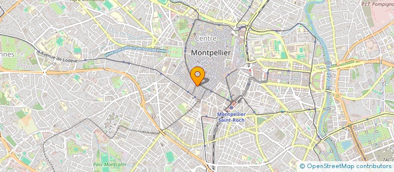 localisation de l'entreprise E.L.C à MONTPELLIER