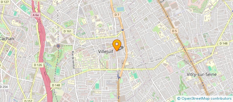 localisation de l'entreprise E L C à VILLEJUIF