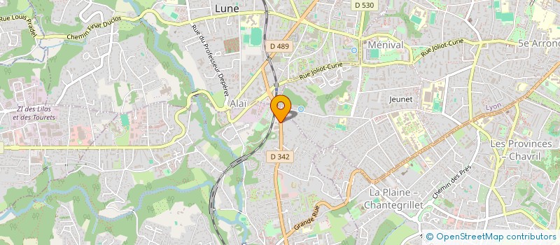 localisation de l'entreprise E.L.C.A. HOLDING  FRANCHEVILLE