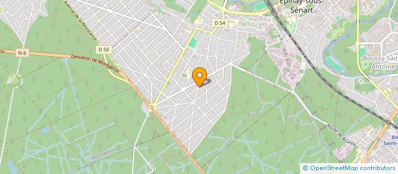 localisation de l'entreprise E.L.C-TP  BRUNOY