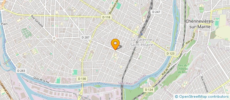 localisation de l'entreprise E&L CONSEILS à SAINT-MAUR-DES-FOSSES