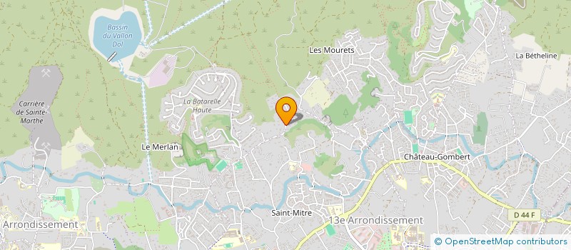 localisation de l'entreprise E.L.D.S. à MARSEILLE