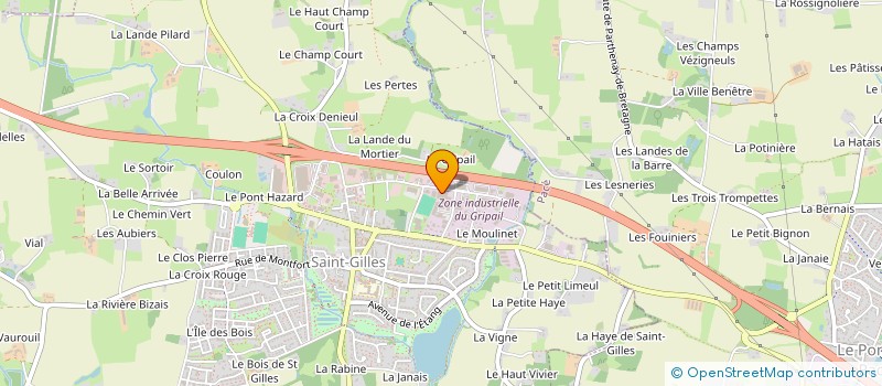 localisation de l'entreprise E.L FINANCES à SAINT-GILLES