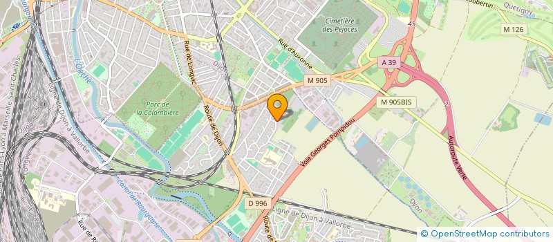 localisation de l'entreprise E.L INVEST  LONGVIC