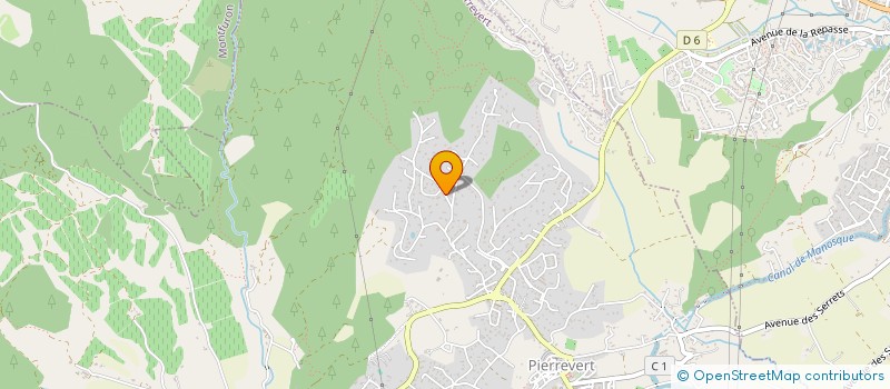 localisation de l'entreprise E.L.L.H.A.  PIERREVERT