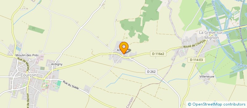 localisation de l'entreprise E.L - LES EDITIONS DE LOUISE  COURCON