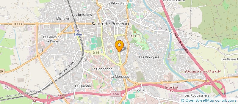 localisation de l'entreprise E L O à SALON-DE-PROVENCE