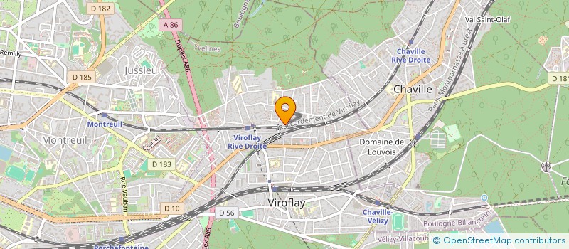 localisation de l'entreprise E.L.S  VELIZY-VILLACOUBLAY