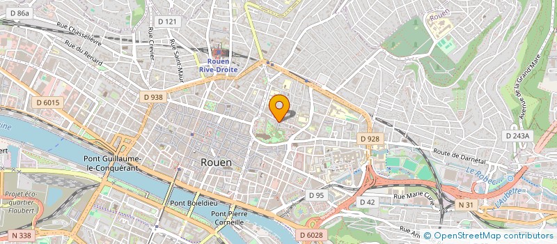 localisation de l'entreprise E L S  ROUEN