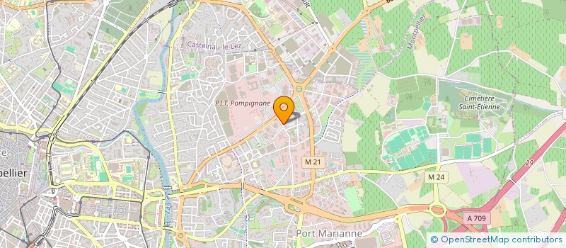 localisation de l'entreprise E.L.S CONSTRUCTION à MONTPELLIER
