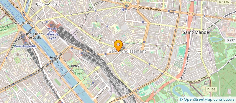 localisation de l'entreprise E L S INTERNATIONAL  PARIS