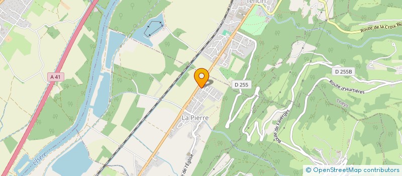 localisation de l'entreprise E.L.T. SECURITE  LA PIERRE