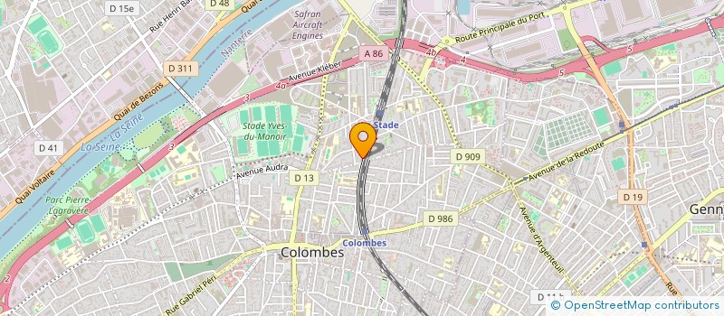 localisation de l'entreprise E LA NAVE VA à COLOMBES