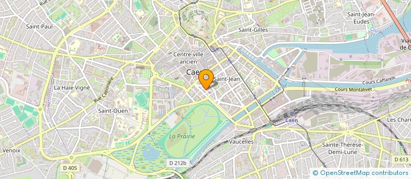 localisation de l'entreprise E.LAB à CAEN