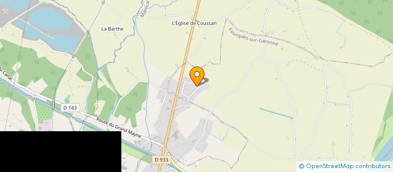 localisation de l'entreprise E.LACLOUB GROUPE  FOURQUES-SUR-GARONNE