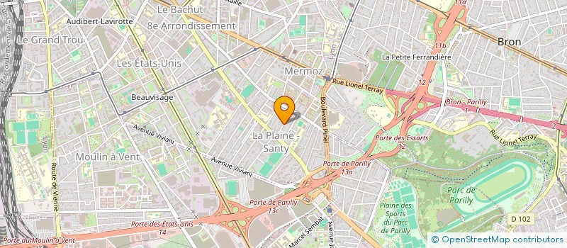 localisation de l'entreprise E.LEARNER ACADEMY  LYON