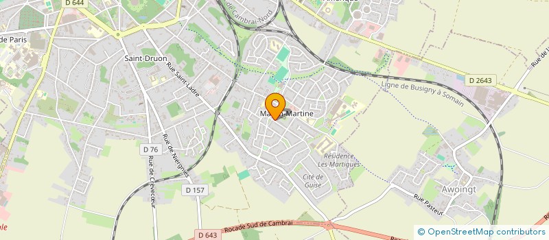 localisation de l'entreprise E-LEARNING CONSULTING AUDITING SERVICES à CAMBRAI