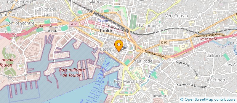 localisation de l'entreprise E-LEGANCE TAILOR  TOULON