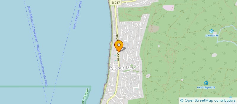 localisation de l'entreprise E-LERT  LA TESTE-DE-BUCH