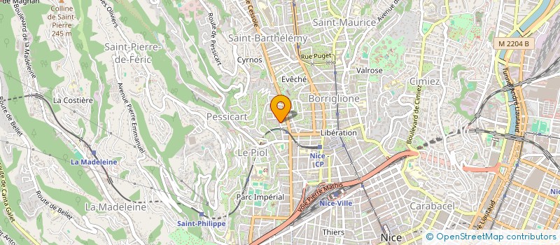 localisation de l'entreprise E LOGICIEL PLUS à NICE