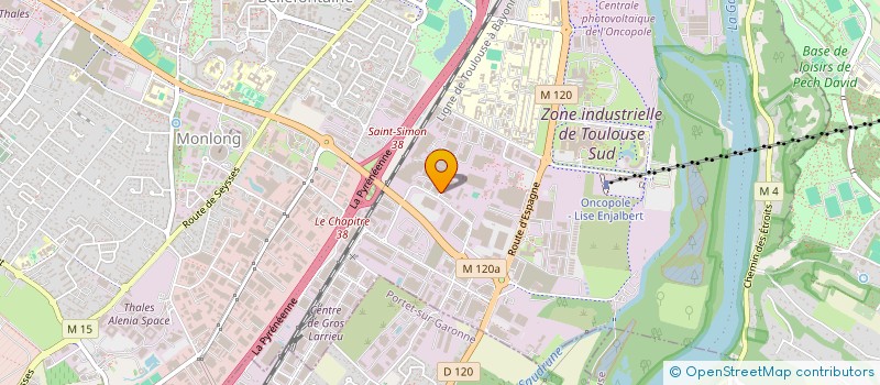 localisation de l'entreprise E-LOGIK à TOULOUSE