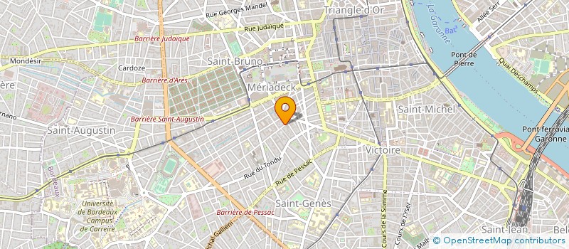 localisation de l'entreprise E&M 33  BORDEAUX